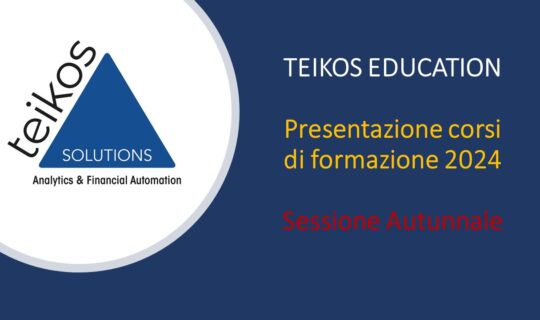 corso di formazione in finanza aziendale e controllo di gestione